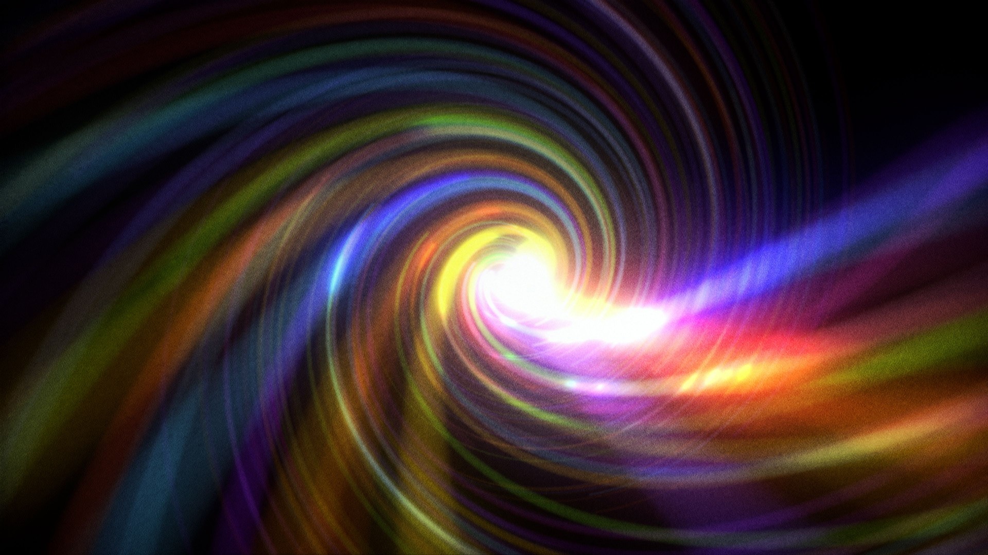 Glowing lights spiral background
